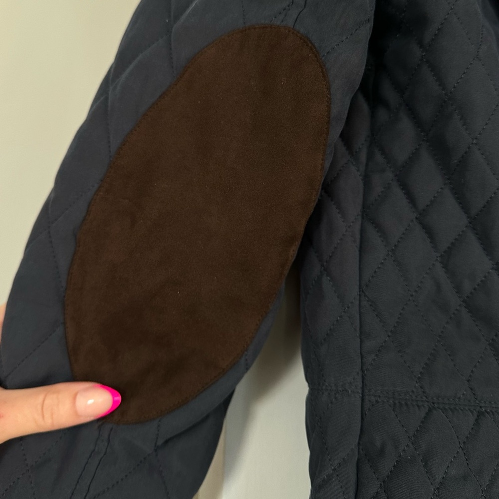 Barbour Women's Brocklane Navy Quilted Jacket - Picture 7 of 7